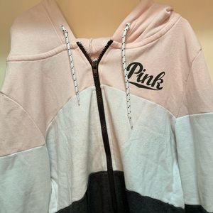 Pink Zip up Hoodie